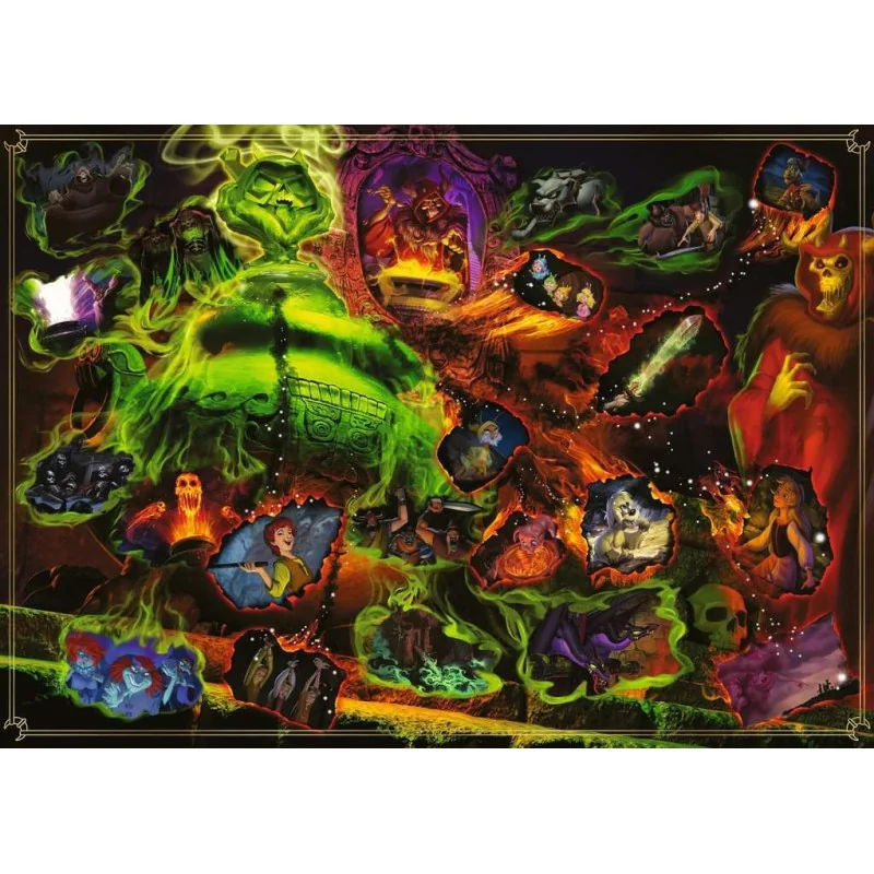 Ravensburger Puzzle - Disney Villainous: Seigneur des ténèbres - 1000p | 4005556168903