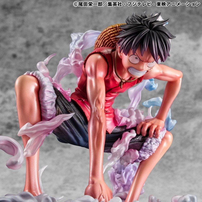 One Piece statuette PVC P.O.P. Monkey D. Luffy Gear 2 Limited Edition 19 cm