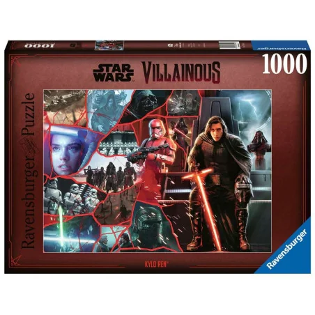 Ravensburger Puzzel - Star Wars Schurken: Kylo Ren - 1000p | 4005556173402