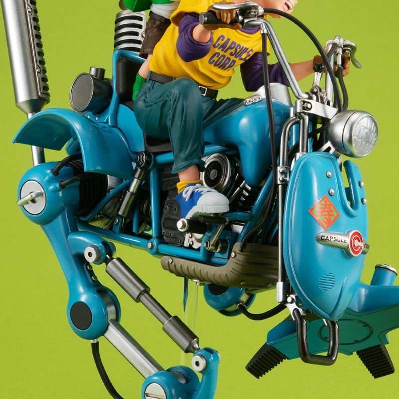 Dragonball Z Desktop Real McCoy EX diorama PVC Son Goku & Son Gohan & Robot with two legs 20 cm