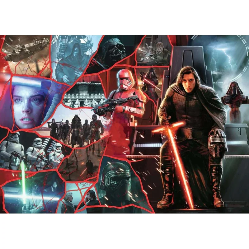 Ravensburger Puzzel - Star Wars Schurken: Kylo Ren - 1000p | 4005556173402