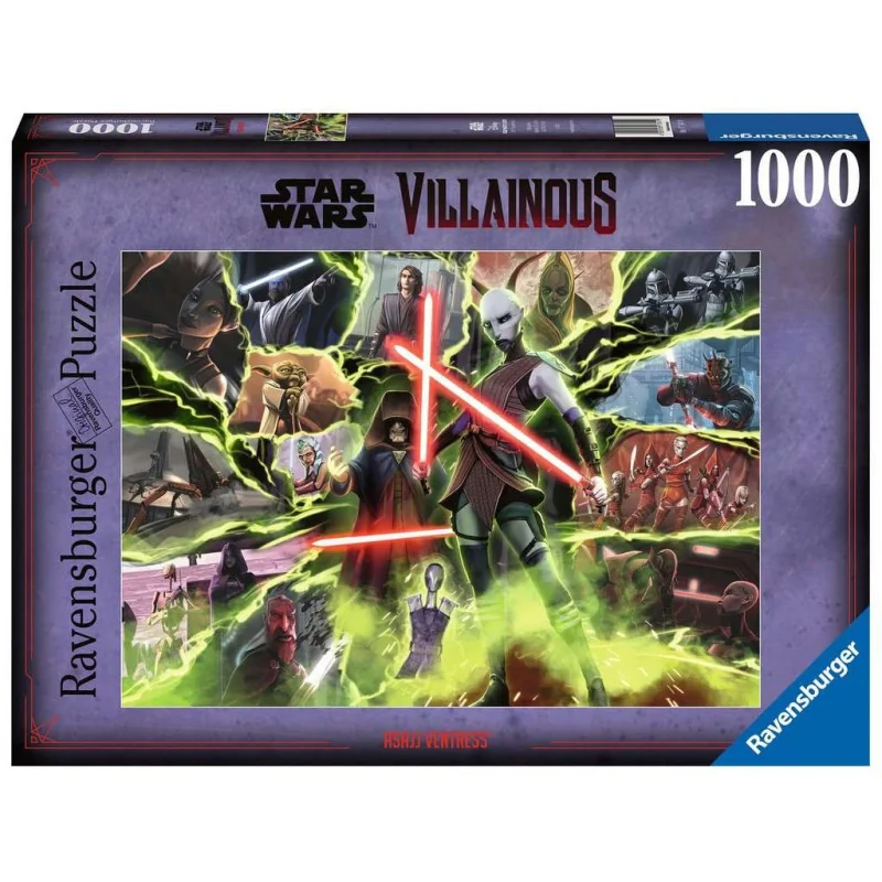 Ravensburger Puzzel - Star Wars Villainous: Asajj vr - 1000p | 4005556173419