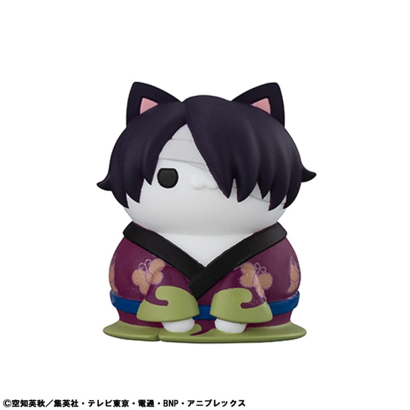 Gintama Mega Cat Project Nyantama Go Meow-Meow Edition! Trading Figures 3 cm Assortment (8) | 4535123846717