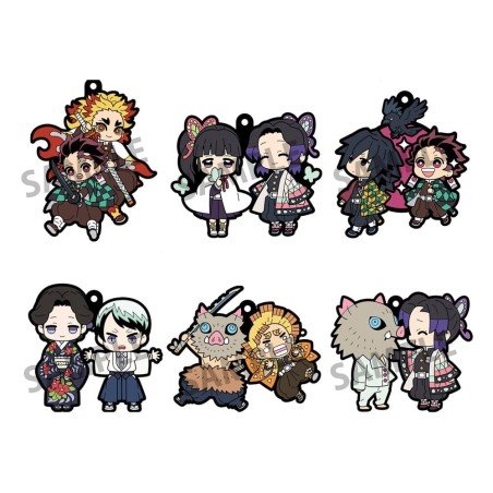 Demon Slayer: Kimetsu no Yaiba assortiment charms caoutchouc 6 cm Buddy Collection Vol. 4 (6) | 4535123846861