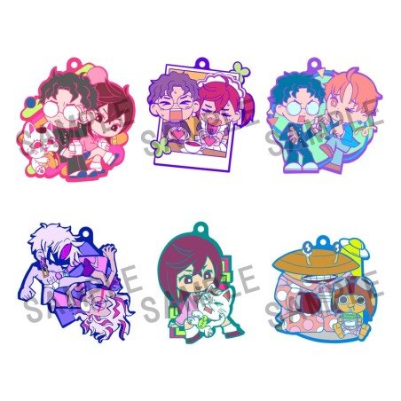 Dandadan Rubber Mascot Buddycolle Rubber Charms Vol. 2 7 cm Blind Box Assortment (6) | 4535123846878