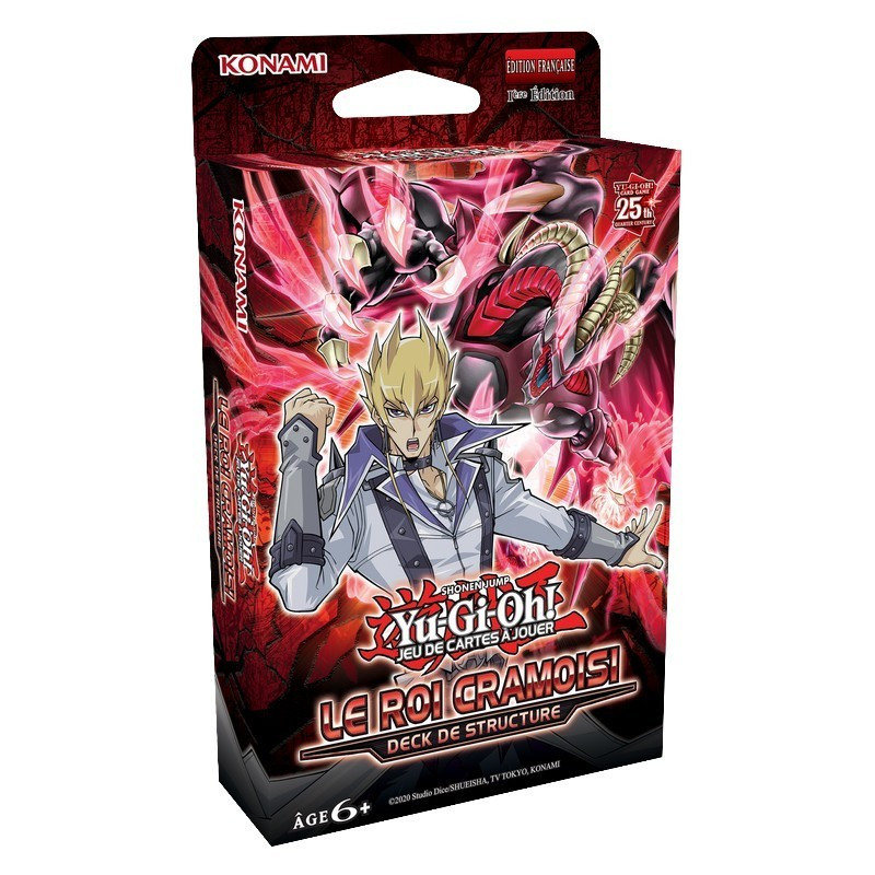 Yu-Gi-Oh! - Deck de Structure : Le Roi Cramoisi FR