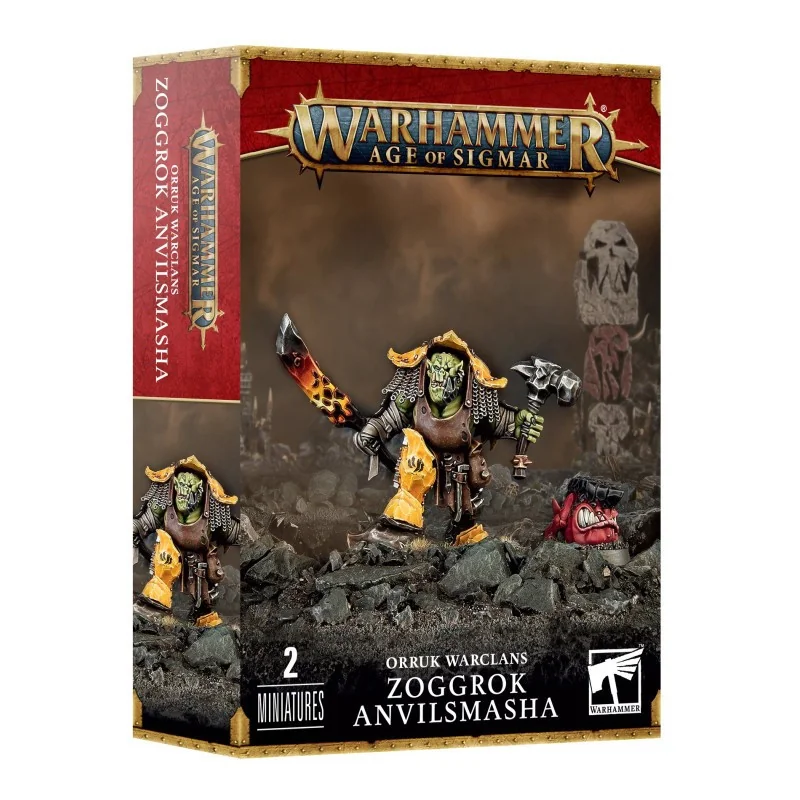 Warhammer Age of Sigmar - Orruk Warclans - Zoggrok Anvilsmasha | 5011921201235