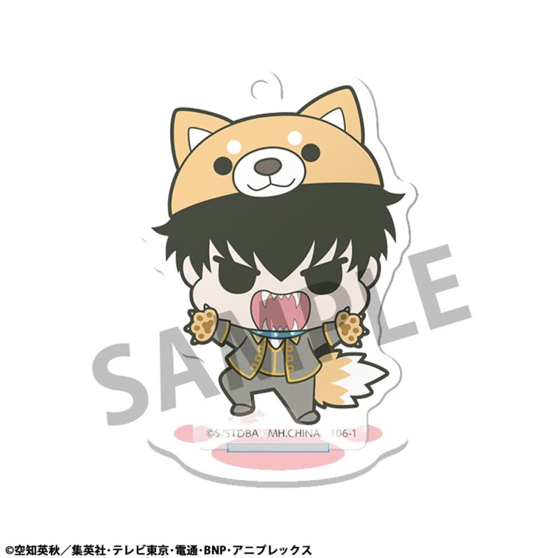 Gintama Acrylic Figure Prince Hata & Animal Paradise 6 cm Display (6) | 4535123846984