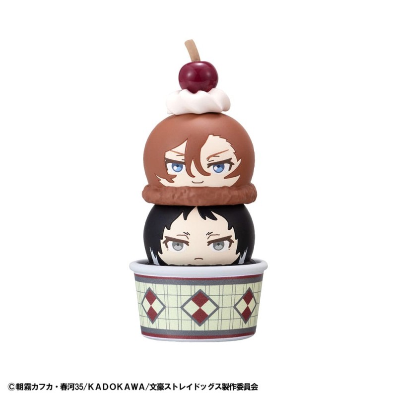 Bungo Stray Dogs Tsumichen Stack up & Change Trading Figure 8 cm Assortment (6) | 4535123847103