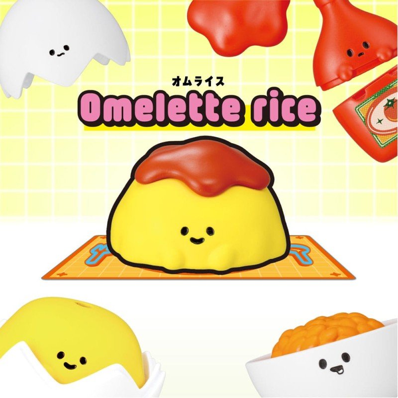 Recipeeez Mini Figure Menu 01 3 cm Assortment (4) | 4535123847158
