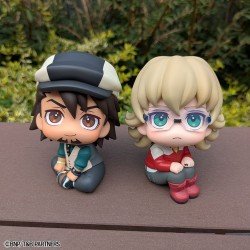 Tiger & Bunny statuetten PVC Look Up Kaburagi T Kotetsu & Barnaby Brooks Jr. Set (with gift) 11 cm | 4535123847349