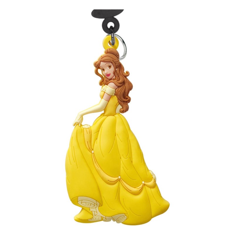Disney Princess Soft Touch PVC Bag Clip Belle | 0077764237379