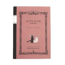 Kiki la petite sorcière carnet de notes rétro Jiji Red