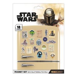 Star Wars : The Mandalorian pack aimants Bounty Hunter