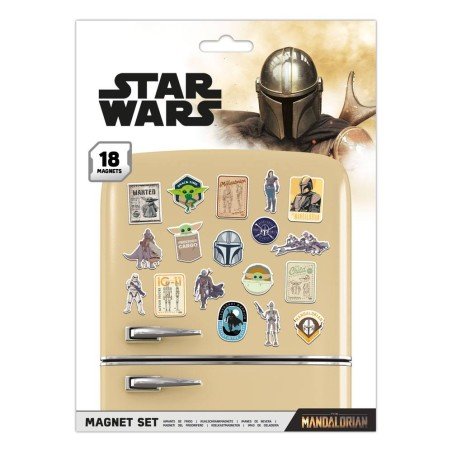 Star Wars : The Mandalorian pack aimants Bounty Hunter | 5050293651095