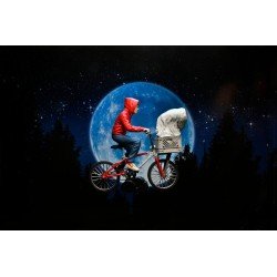 E.T., l'extra-terrestre figurine Elliott & E.T. on Bicycle 13 cm | 0634482550656