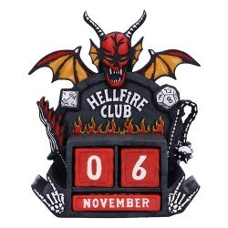 Stranger Things Calendrier perpétuel Hellfire Club 15 cm