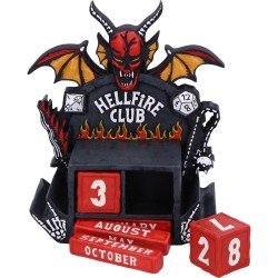 Stranger Things Perpetual Calendar Hellfire Club 15 cm | 0801269160340