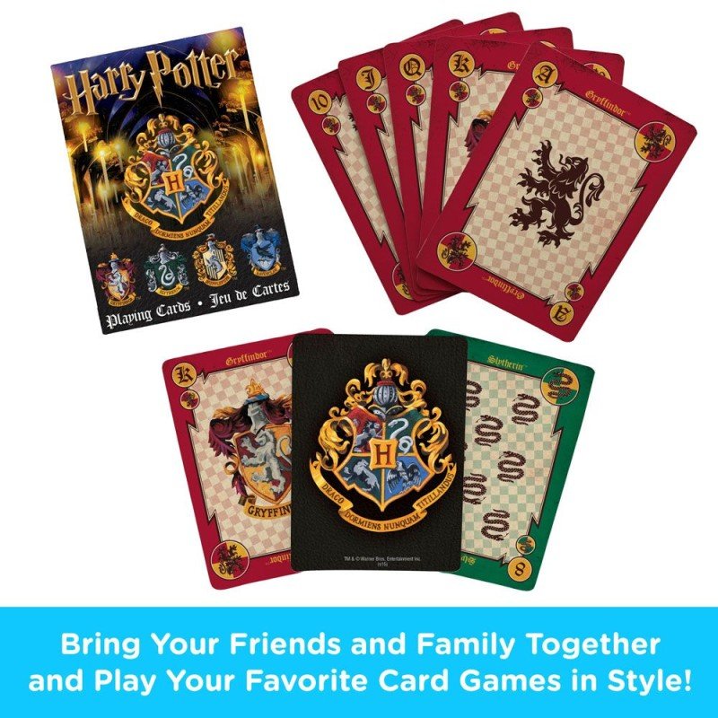 Harry Potter Playing Cards Crests | 0840391107908