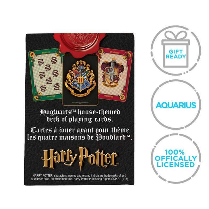 Harry Potter Playing Cards Crests | 0840391107908