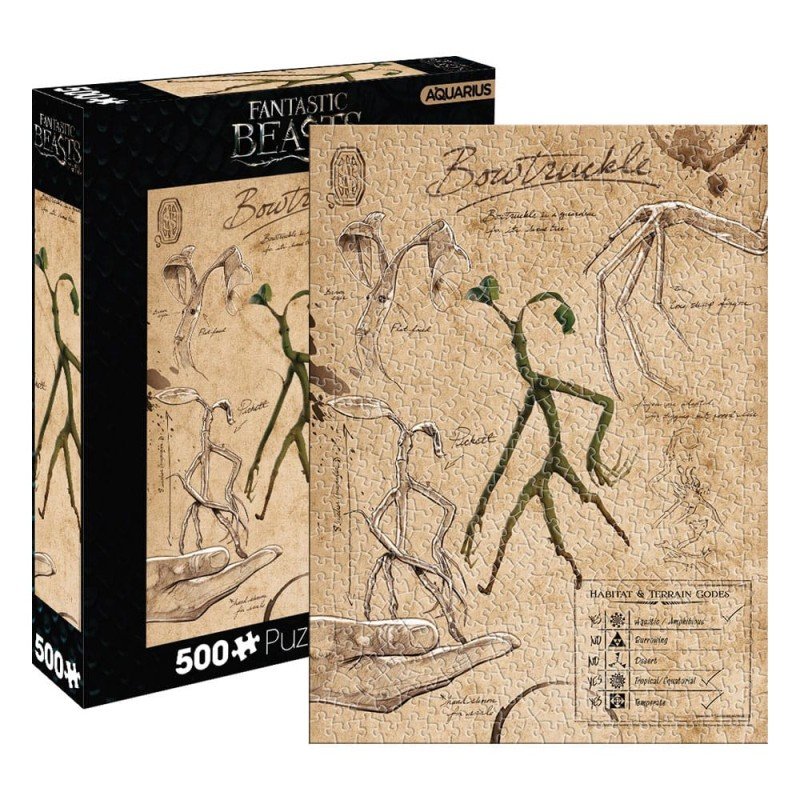 Harry Potter: Fantastic Beasts - Bowtruckle 500 Piece Jigsaw Puzzle | 0840391157613