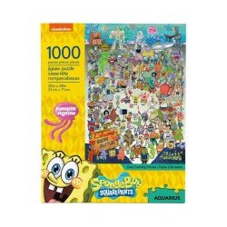 Bob l´éponge puzzle Cast (1000 pièces)