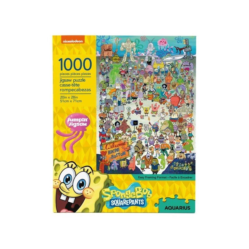 Bob l´éponge puzzle Cast (1000 pièces) | 0840391138803