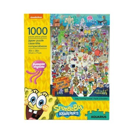 Bob l´éponge puzzle Cast (1000 pièces) | 0840391138803