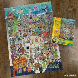 Bob l´éponge puzzle Cast (1000 pièces) | 0840391138803