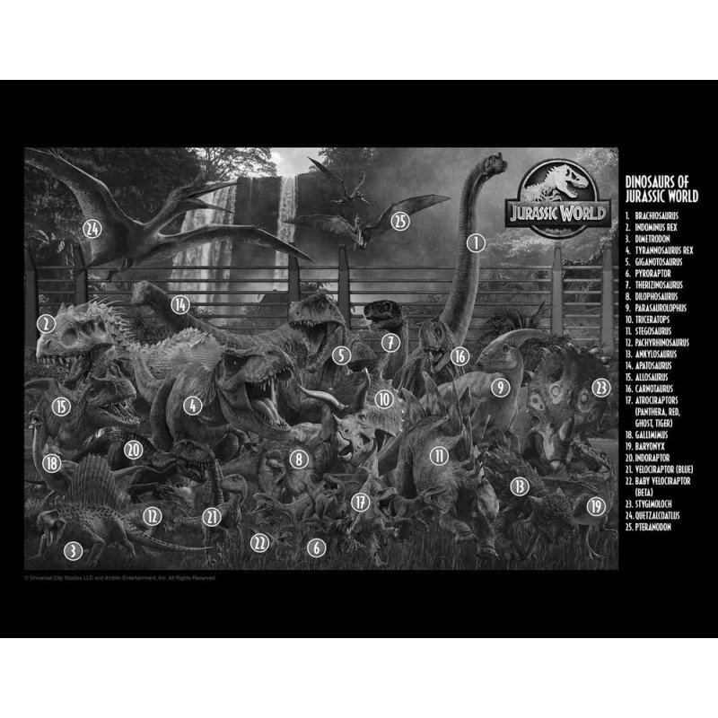 Jurassic World: 3000 Piece Jigsaw Puzzle | 0840391171220