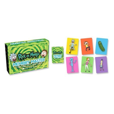 Rick et Morty jeu de cartes Memory Master *ANGLAIS* | 0840391152458
