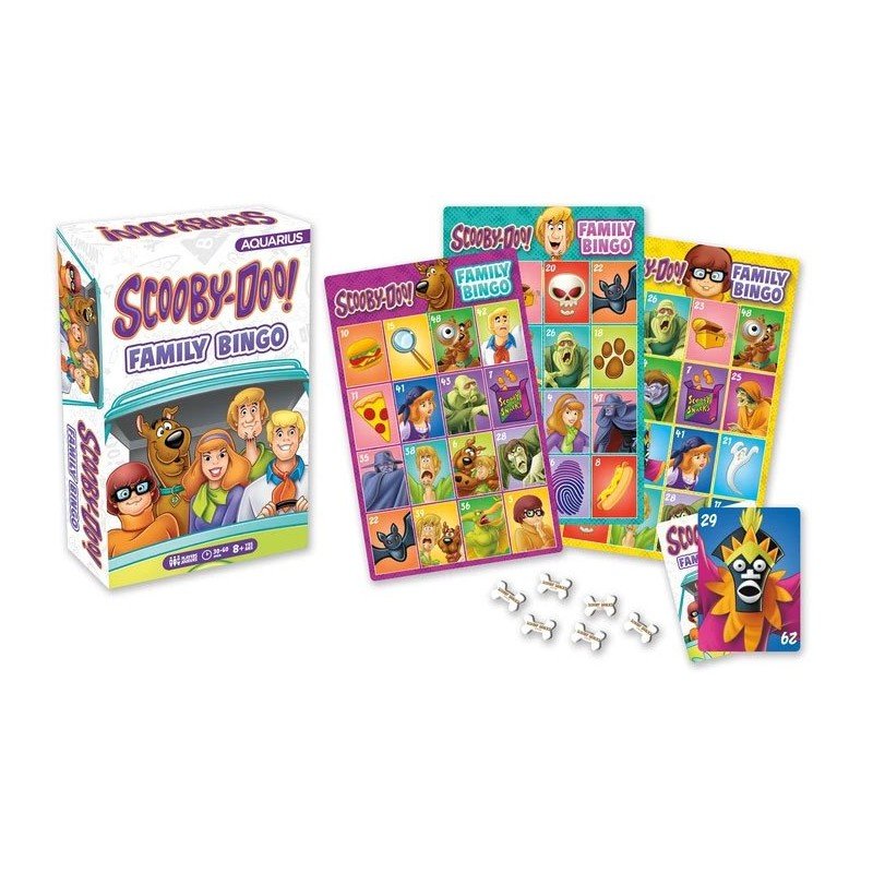 Scooby-Doo Board Game Family Bingo *English Version* | 0840391145658