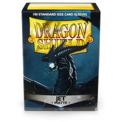 Dragon Shield Matte Sleeves - Jet (100 Sleeves) | 5706569110246