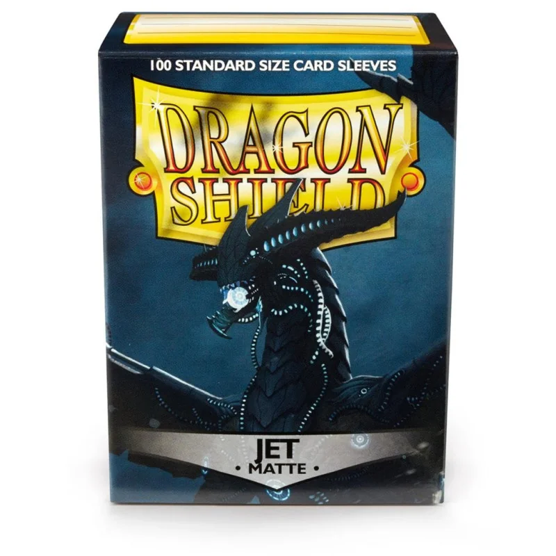 Dragon Shield Matte Mouwen - Jet (100 Mouwen) | 5706569110246