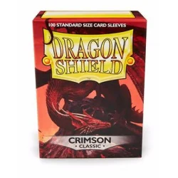 Dragon Shield Standard Sleeves - Crimson (100 Sleeves)