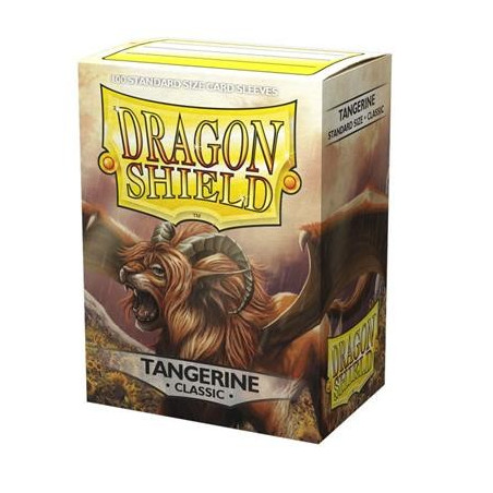 Dragon Shield Standaard Mouwen - Mandarijn 'Dyrkottr van de Nekotora' (100 mouwen)