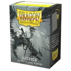 Dragon Shield Dual Matte Mouwen - Justice (100 mouwen)
