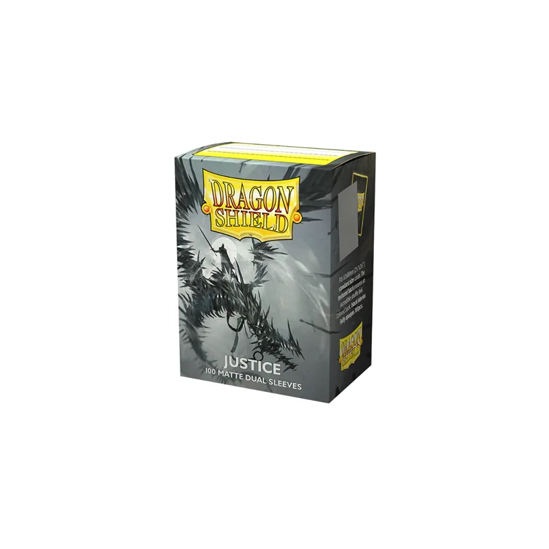 Dragon Shield Dual Matte Sleeves - Justice (100 Sleeves) | 5706569150617