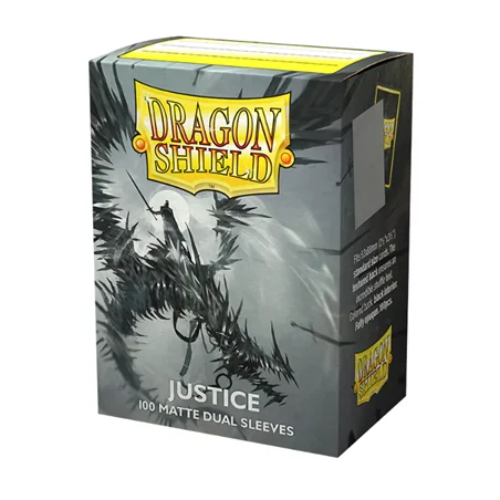 Dragon Shield Dual Matte Mouwen - Justice (100 mouwen) | 5706569150617