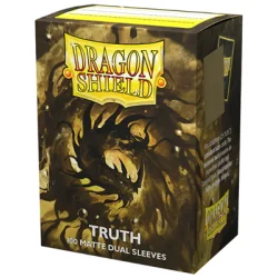 Dragon Shield Dual Matte Sleeves - Peach (100 Sleeves) | 5706569150532