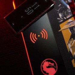 Mortal Kombat tapis de souris LED avec chargeur sans fil | 5056280461500