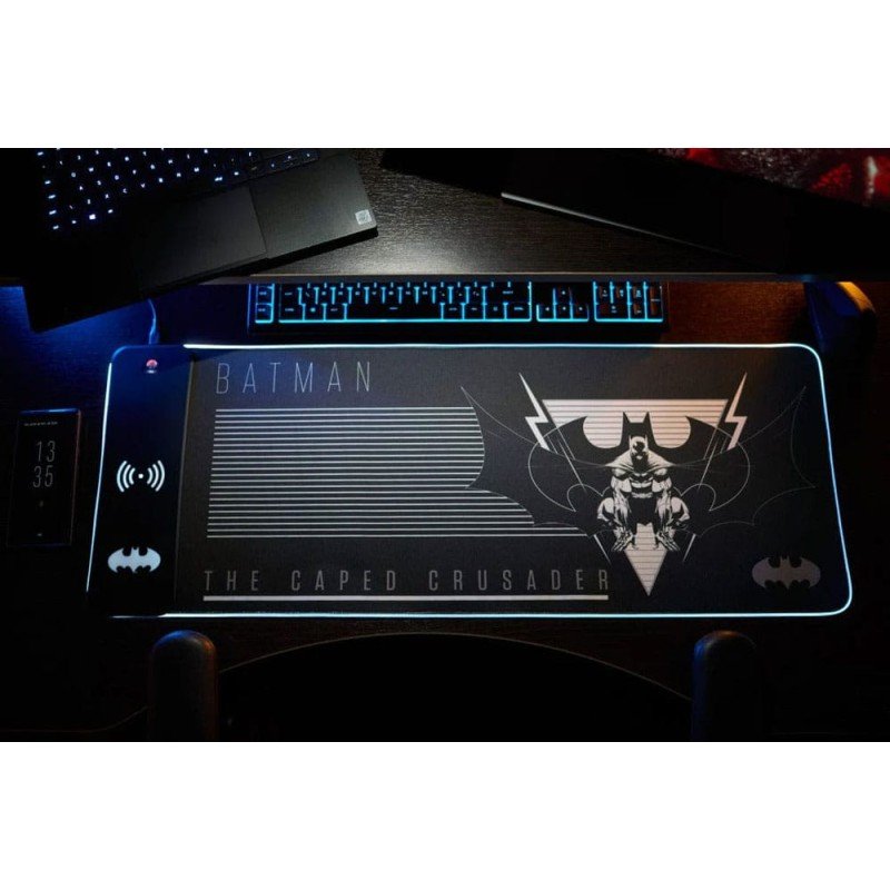 DC Comics tapis de souris avec chargeur mobile Batman | 5056280461531