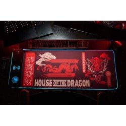 House of the Dragon tapis de souris avec chargeur mobile 