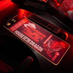 House of the Dragon tapis de souris avec chargeur mobile | 5056280461548