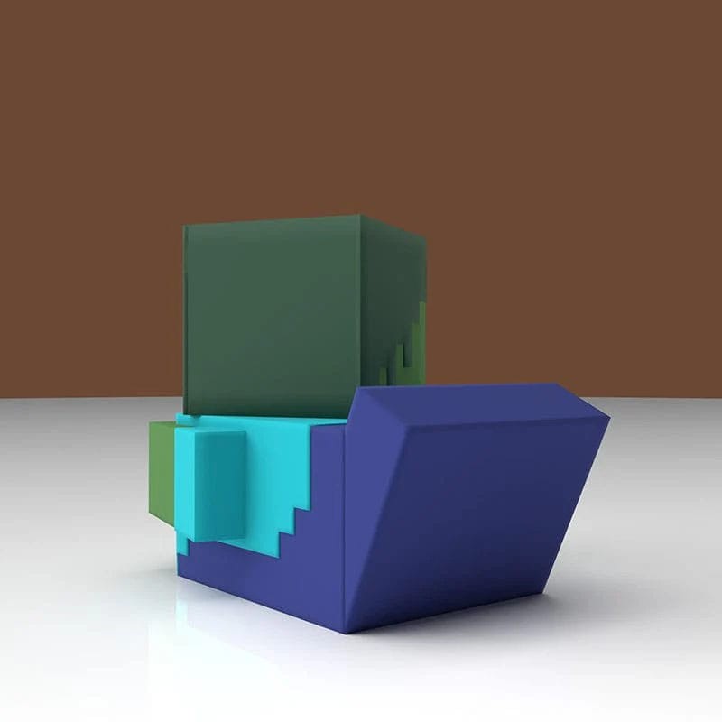 Minecraft Tubbz figurine PVC Zombie 1st Edition 10 cm | 5056280461838