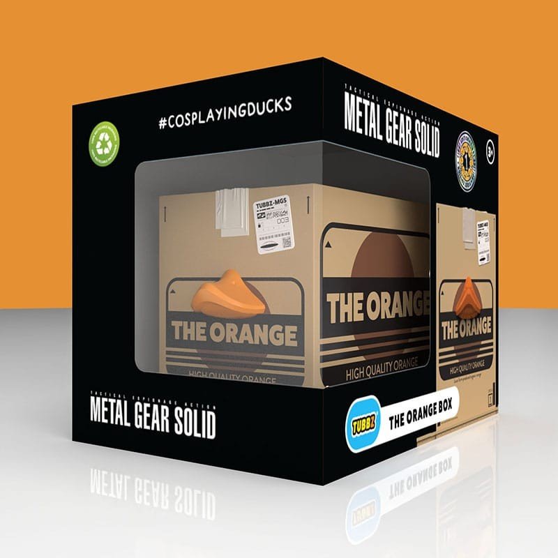 Metal Gear Solid Tubbz figurine PVC The Orange Box Boxed Edition 10 cm | 5056280463771