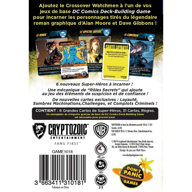 DC Comics Deck-Building : Watchmen