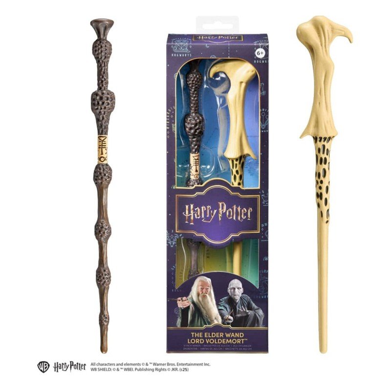 Harry Potter deux baguettes de jeu de rôle The Elder & Lord Voldemort 30 cm | 0849421011697