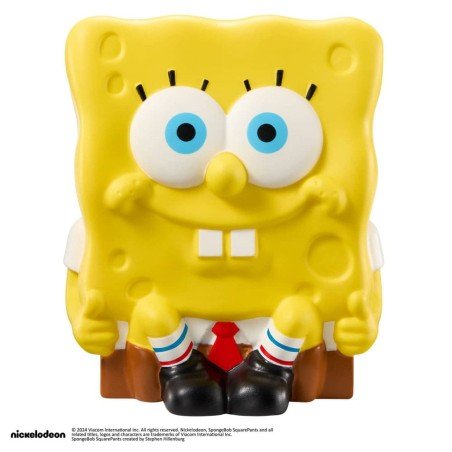 Bob l´éponge figurine anti-stress Squishy Pufflums SpongeBob 15 cm | 0849421010379