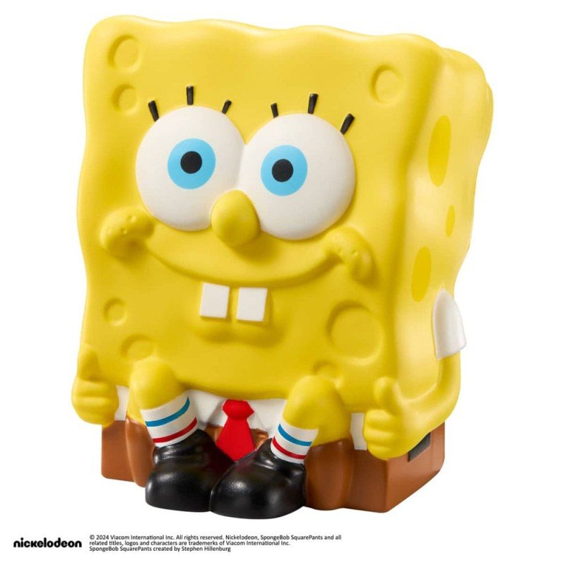 Bob l´éponge figurine anti-stress Squishy Pufflums SpongeBob 15 cm | 0849421010379